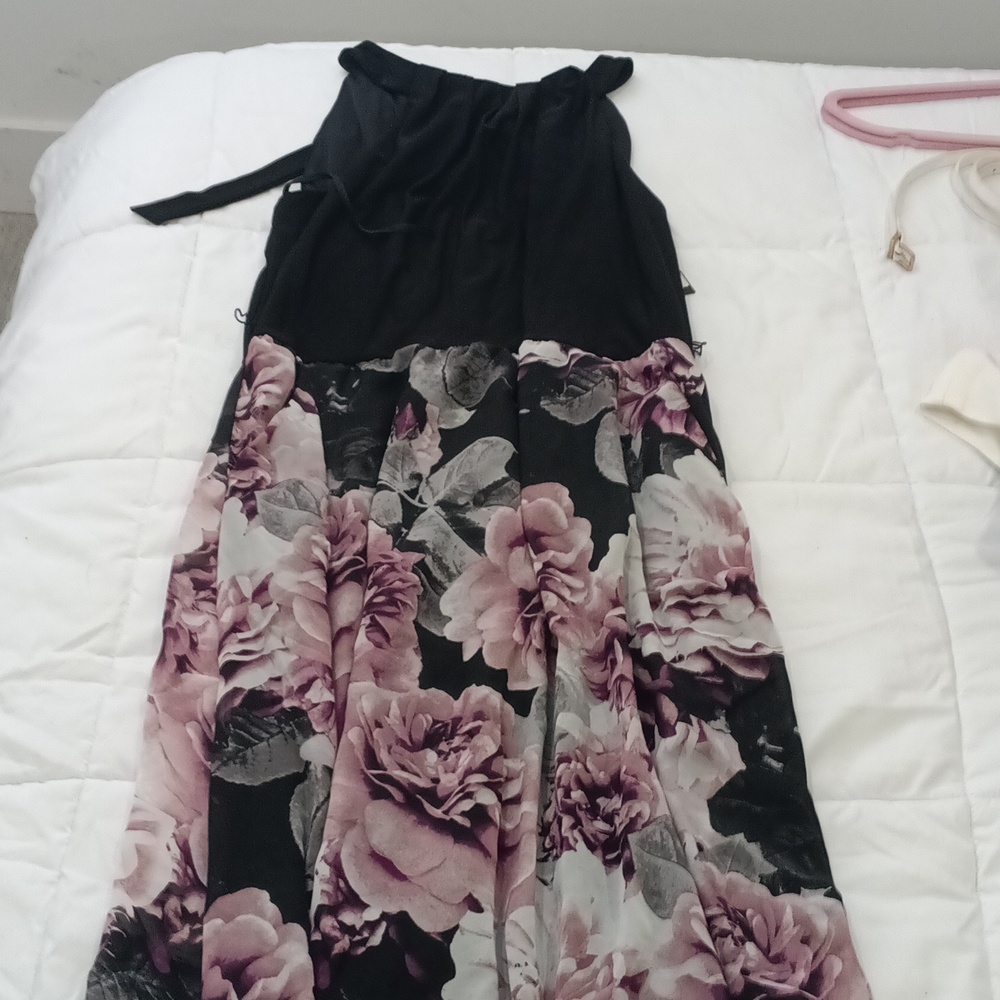 New long floral dress SLNY, with tags.